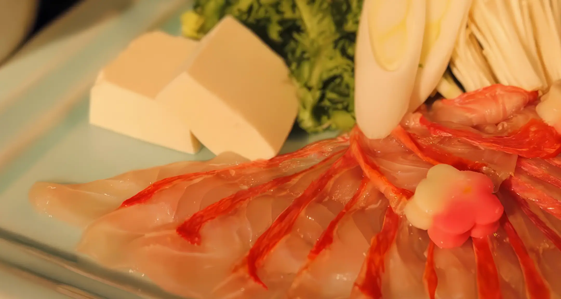 伊豆地金目鯛 
しゃぶしゃぶ